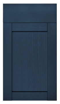 BALMORAL - Narrow Shaker PVC Collection - Navy Blue