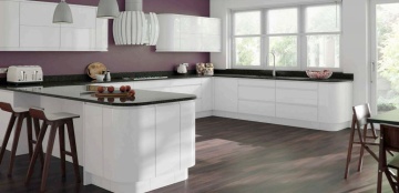 GEMINI - Gloss PVC Collection - White Gloss