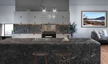 OMEGA - MARQUINA MARBLE - Jet Black - RocheOMEGA - MARQUINA MARBLE - Jet Black - Roche