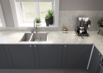 OMEGA - TUSCANY MARBLE - Ice White - Eggshell