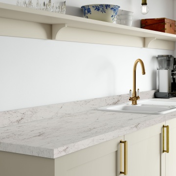 OMEGA - TUSCANY MARBLE - Ice White - Eggshell