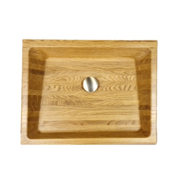 SVALL - Solid Lumber Oak Basin