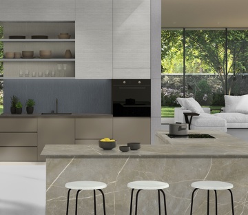 PFLEIDERER - HPL Contract Worktop Lugano Marble FG Quadra