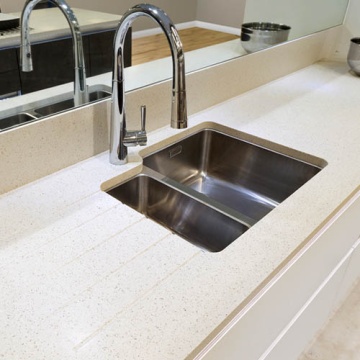 MINERVA SOLID SURFACE - Grey Crystal - Noyeks Newmans