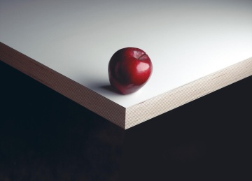 PLYWOOD - Birch Ply Ext White Melamine 2440x1220x18mm