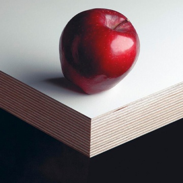 PLYWOOD - Birch Ply Ext White Melamine 2440x1220x18mm