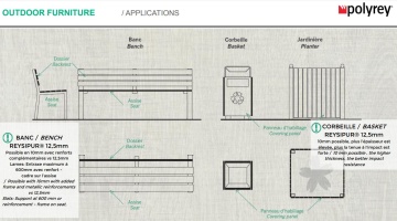 Noyeks - Polyrey Laminates - Outdoor Furniture