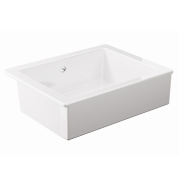 SANINDUSA - Apron Ceramic Sink White