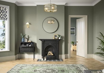 GEORGIAN - White Primed MR MDF Skirting 22mm x 194mm x 4.4M