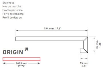 STAIRNOSING - Kronoswiss Grand Selection Origin - Forest
