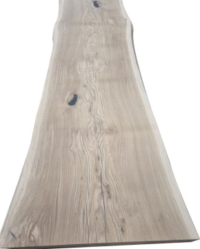 LUMBER OAK LIVE EDGE - Natural Plank 3M x 80mm x 750 - 900mm