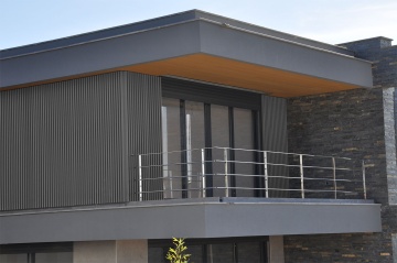 WPC Capri "Dove Grey" - Composite Cube Wall Cladding