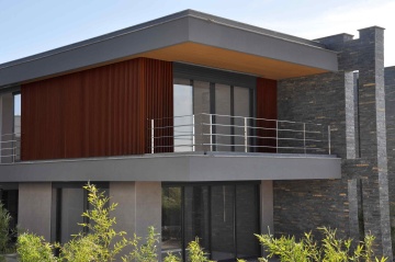 WPC Capri "Wenge" - Composite Cube Wall Cladding