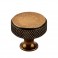 ASHFORD - Knurled Knob Antique Bronze
