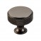 ASHFORD - Knurled Knob Black Nickel