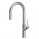 RUBINETA - Bona-33 PO Polished Chrome Pull Out Spray J-Spout Tap