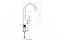 RUBINETA - Polished Chrome Kitchen Side Lever Tap 