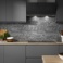 ALLOY SPLASHBACKS - Concrete Chevron Timber