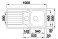 BLANCO - Dinas 6 S Reversible Inset Sink