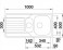 BLANCO SINK & TAP OFFER 3 - DINAS 6S S/Steel 1.5 Bowl Single Drainer & CAMIA Tap Chrome