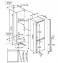 ELECTROLUX - 600 Series Twintech Integrated No Frost Fridge Freezer