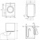 ELECTROLUX - Free Standing 8KG Washer Dryer