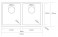 CAPLE - Mode201 Undermount or Inset Sink Stainless Steel