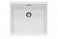 CAPLE - LEE500CW Inset or Undermount Geotech Granite Sink Chalk White