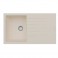Composite Sink - Granite Cream Single Bowl & Single Drainer