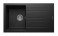 Composite Sink - Granite Black Single Bowl & Single Drainer XL