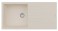 Composite Sink - Granite Cream Single Bowl & Single Drainer XL