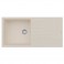 Composite Sink - Granite Cream Single Bowl & Single Drainer XL