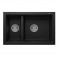 Composite Sink - Granite Black Undermount 1.5 Bowl