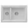 Composite Sink - Granite White Undermount 1.5 Bowl