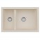 Composite Sink - Granite Cream Undermount 1.5 Bowl