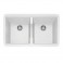 CAPLE - Lee200AN Undermount Geotech Granite Sink Chalk White