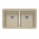CAPLE - Lee200DS Undermount Geotech Granite Sink Desert Sand