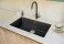 CAPLE - Lee760AN Undermount Geotech Granite Sink Anthracite