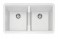 CAPLE - Lee200AN Undermount Geotech Granite Sink Chalk White