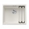 BLANCO - ETAGON 500-U White Silgranit Undermount Sink