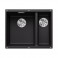 BLANCO - SUBLINE 340-160-U LH Black Silgranit Undermount Sink