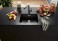 BLANCO - SUBLINE 500-U Black Silgranit Undermount Sink