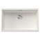 BLANCO - SUBLINE 700-U White Silgranit Undermount Sink