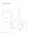 CAPLE - ASPEN QUAD Single Lever Tap Polished Chrome