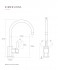 CAPLE - FRESNO Single Lever Tap Polished Chrome