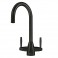 CAPLE - Avel Dual Lever Kitchen Tap Black Steel