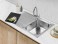 CAPLE - Washington Dual Lever Kitchen Tap Polished Chrome