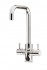 CAPLE - Zuben Quad Dual Lever Kitchen Tap Polished Chrome