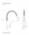 CAPLE - Spiro Pull-out Kitchen Tap Stainless Steel