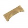 Brass Round Backplate Cup Handle